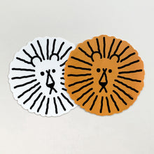 画像をギャラリービューアに読み込む, ライオンイラストのマウスパッド WARMGREY TAIL の LION MOUSE PAD