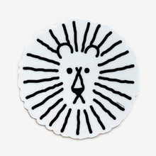 画像をギャラリービューアに読み込む, ライオンイラストのマウスパッド WARMGREY TAIL の LION MOUSE PAD