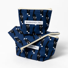 画像をギャラリービューアに読み込む, 物をたっぷり収納できるポーチ WARMGREY TAIL の STANDING POUCH