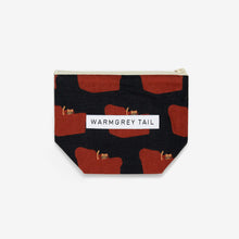 画像をギャラリービューアに読み込む, 物をたっぷり収納できるポーチ WARMGREY TAIL の STANDING POUCH