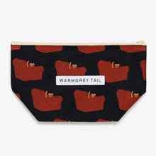 画像をギャラリービューアに読み込む, 物をたっぷり収納できるポーチ WARMGREY TAIL の STANDING POUCH