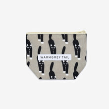 画像をギャラリービューアに読み込む, 物をたっぷり収納できるポーチ WARMGREY TAIL の STANDING POUCH