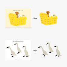 画像をギャラリービューアに読み込む, イラストに沿って型抜かれているホワイトコーティングステッカー WARMGREY TAIL の STICKER(ステッカー)