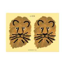 画像をギャラリービューアに読み込む, イラストに沿って型抜かれているホワイトコーティングステッカー WARMGREY TAIL の STICKER(ステッカー)