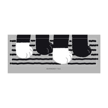 画像をギャラリービューアに読み込む, イラストに沿って型抜かれているホワイトコーティングステッカー WARMGREY TAIL の STICKER(ステッカー)