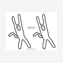 画像をギャラリービューアに読み込む, イラストに沿って型抜かれているホワイトコーティングステッカー WARMGREY TAIL の STICKER(ステッカー)