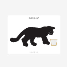 画像をギャラリービューアに読み込む, イラストに沿って型抜かれているホワイトコーティングステッカー WARMGREY TAIL の STICKER(ステッカー)