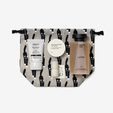 画像をギャラリービューアに読み込む, たっぷり収納 簡単に開け閉めできるポーチ WARMGREY TAIL の STRING POUCH