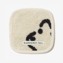 画像をギャラリービューアに読み込む, 1つ1つデザインが異なる WARMGREY TAIL の TOWEL COASTER(タオルコースター)