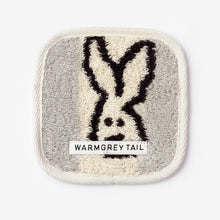 画像をギャラリービューアに読み込む, 1つ1つデザインが異なる WARMGREY TAIL の TOWEL COASTER(タオルコースター)