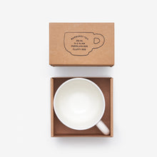 画像をギャラリービューアに読み込む, イラストと相性が良いフォルムのマグカップ WARMGREY TAIL の TUBE MILK CUP(チューブ ミルクカップ)