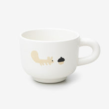 画像をギャラリービューアに読み込む, イラストと相性が良いフォルムのマグカップ WARMGREY TAIL の TUBE MILK CUP(チューブ ミルクカップ)