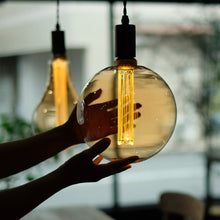 画像をギャラリービューアに読み込む, ガラスシェードの代わりになるインパクトのある電球 NOSTALGIA LED Bulb E26 BIG