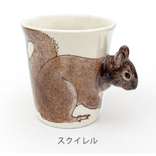 画像をギャラリービューアに読み込む, 動物の手や顔がにゅっとはみ出した3Dマグカップ Animal Mug(アニマルマグ)