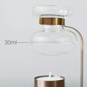 心地よくシーンの切り替えを愉しめる アロマオイルウォーマー