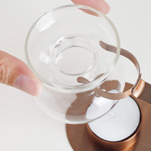 心地よくシーンの切り替えを愉しめる アロマオイルウォーマー