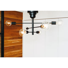 画像をギャラリービューアに読み込む, アームとソケットと電球のみで構成されたミニマルデザインのシーリングライト Astre(アストル)