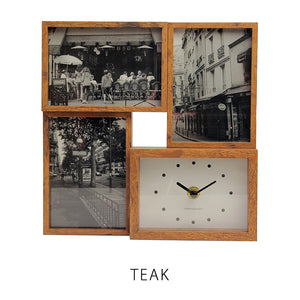 フォトフレームと時計がセットになった BIT4(ビットフォー)