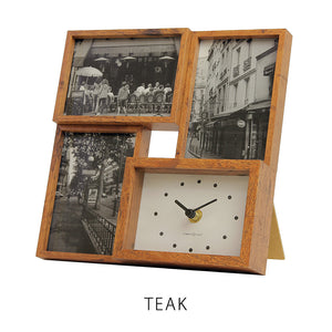 フォトフレームと時計がセットになった BIT4(ビットフォー)