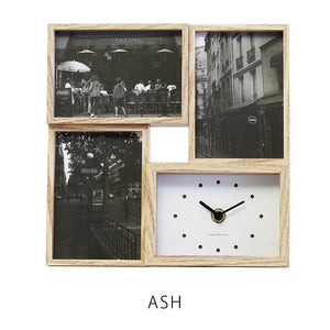 フォトフレームと時計がセットになった BIT4(ビットフォー)