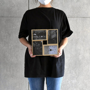 フォトフレームと時計がセットになった BIT4(ビットフォー)