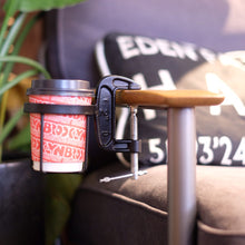 画像をギャラリービューアに読み込む, がっちり固定の安定感、無骨で力強い万力型ホルダー BOTTLE CLAMPER(ボトル クランパー)