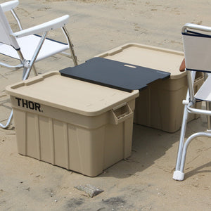THOR LARGE TOTE WITH LID 53L、75L専用スチール製天板 Bridge Board For Thor Large Totes 53L and 75L(ブリッジボード フォー ソー ラージトート 53L アンド 75L)