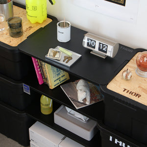 THOR LARGE TOTE WITH LID 53L、75L専用スチール製天板 Bridge Board For Thor Large Totes 53L and 75L(ブリッジボード フォー ソー ラージトート 53L アンド 75L)