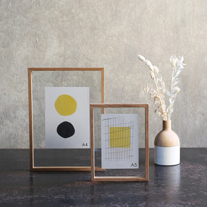 余白が写真を引き立たせる A5サイズのフレーム CAN-01