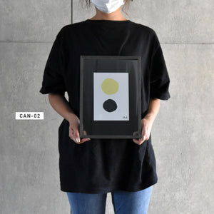 余白が写真を引き立たせる 正方形のフレーム CAN-03