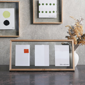 余白が写真を引き立たせる 横長サイズのフレーム CAN-04