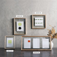 画像をギャラリービューアに読み込む, 余白が写真を引き立たせる 横長サイズのフレーム CAN-04