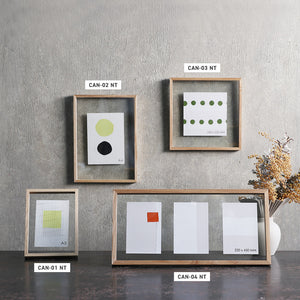 余白が写真を引き立たせる 横長サイズのフレーム CAN-04