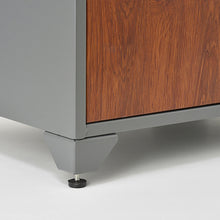 画像をギャラリービューアに読み込む, 木目を生かした住宅にピッタリな宅配ボックス付きポスト(GALVA)