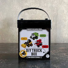 画像をギャラリービューアに読み込む, 遊び終わったら専用パッケージに収納できる知育玩具 DIY TRUCK BOX(ディーアイワイトラック ボックス)