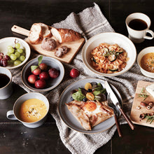 画像をギャラリービューアに読み込む, あえて艶を抑えたマットな光沢と、エッジに効かせたラインが印象的な食器 Edge Line(エッジライン)