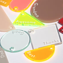 画像をギャラリービューアに読み込む, 組み合わせてメッセージを贈るアクリルキーホルダー FT / ACRYLIC KEY CHAIN