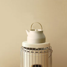 画像をギャラリービューアに読み込む, まろやかなお湯。静かな沸騰の音でやさしい生活が過ごせる 陶のやかん