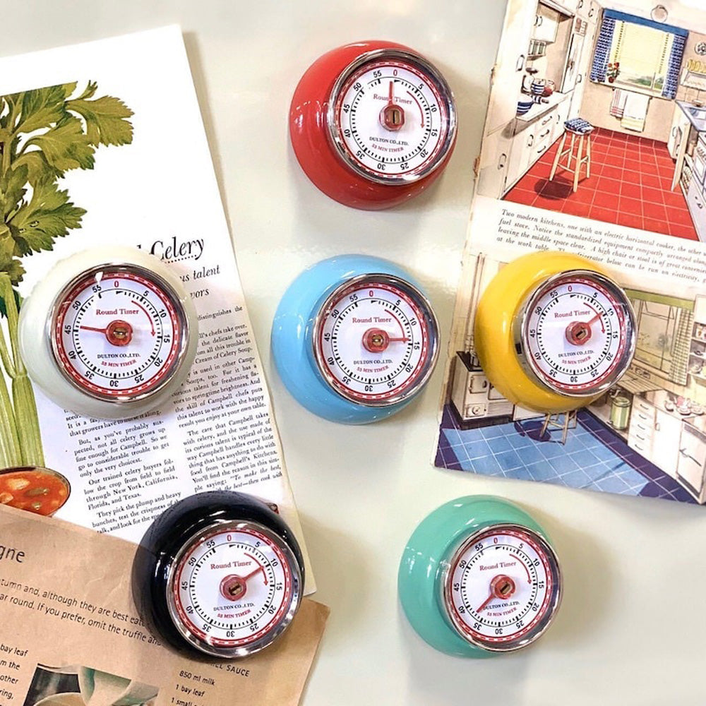 アナログならではの良さを味わえる KITCHEN TIMER WITH MAGNET（キッチンタイマー ウィズ マグネット） – MAG.  online shop