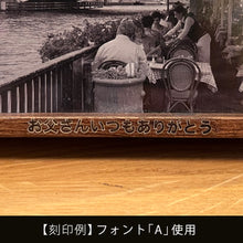 画像をギャラリービューアに読み込む, 名入れ刻印サービス