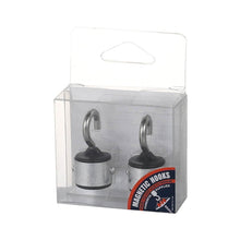 画像をギャラリービューアに読み込む, 頑固な強力マグネットに、タフなデザインのプレートを配したフックの 2個セット MAGNETIC HOOK SET OF 2(マグネティック フック セット オブ 2)