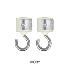 画像をギャラリービューアに読み込む, 頑固な強力マグネットに、タフなデザインのプレートを配したフックの 2個セット MAGNETIC HOOK SET OF 2(マグネティック フック セット オブ 2)