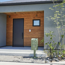 画像をギャラリービューアに読み込む, アメリカの公共用ポストをモチーフにした宅配ボックス付ポストスタンド(U.S.)