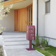 画像をギャラリービューアに読み込む, アメリカの公共用ポストをモチーフにした宅配ボックス付ポストスタンド(U.S.)