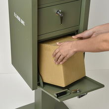 画像をギャラリービューアに読み込む, アメリカの公共用ポストをモチーフにした宅配ボックス付ポストスタンド(U.S.)