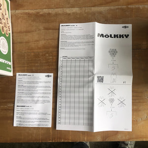 お子様でも楽しめる小さめの モルック・ミニ