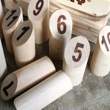 画像をギャラリービューアに読み込む, 世界大会でも使用されている TACTIC社の正規品 Molkky(モルック)