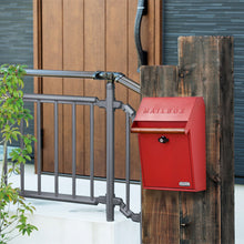 画像をギャラリービューアに読み込む, クールなカラーと木目調のハンドルがカッコ良い POST(ポスト)