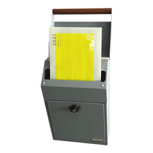 画像をギャラリービューアに読み込む, クールなカラーと木目調のハンドルがカッコ良い POST(ポスト)