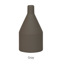 画像をギャラリービューアに読み込む, 花が感じる 陶器の優しさと 美しさ。ラバー塗装された一輪挿し Selene(セリーン)